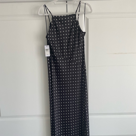 Guess Black and White Polka Dot Dress - Picture 1 of 3